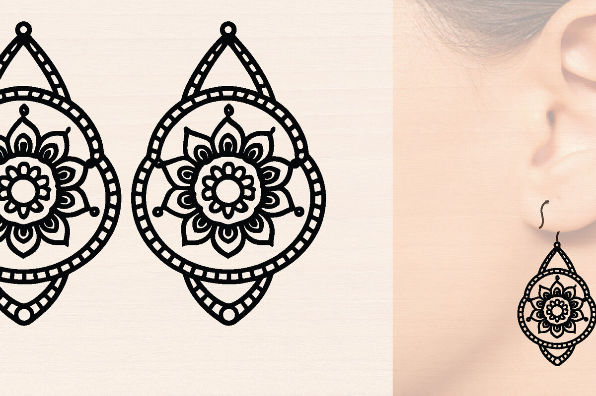 Intra απο ξύλο plywood 3mm-4mm πάχος – Ξύλινα σκουλαρίκια Spring Δίασταση  5x5 cm INTRAFABR-118635968