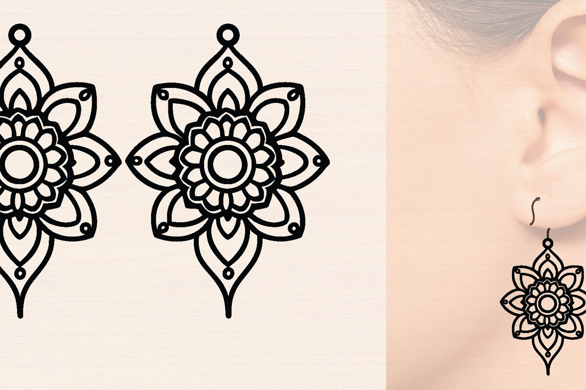 Intra απο ξύλο plywood 3mm-4mm πάχος – Ξύλινα σκουλαρίκια Spring Δίασταση  5x5 cm INTRAFABR-118635999