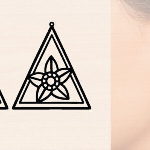 Intra απο ξύλο plywood 3mm-4mm πάχος – Ξύλινα σκουλαρίκια Spring Δίασταση  5x5 cm INTRAFABR-118634559