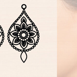 Intra απο ξύλο plywood 3mm-4mm πάχος – Ξύλινα σκουλαρίκια Spring Δίασταση  5x5 cm INTRAFABR-118636210