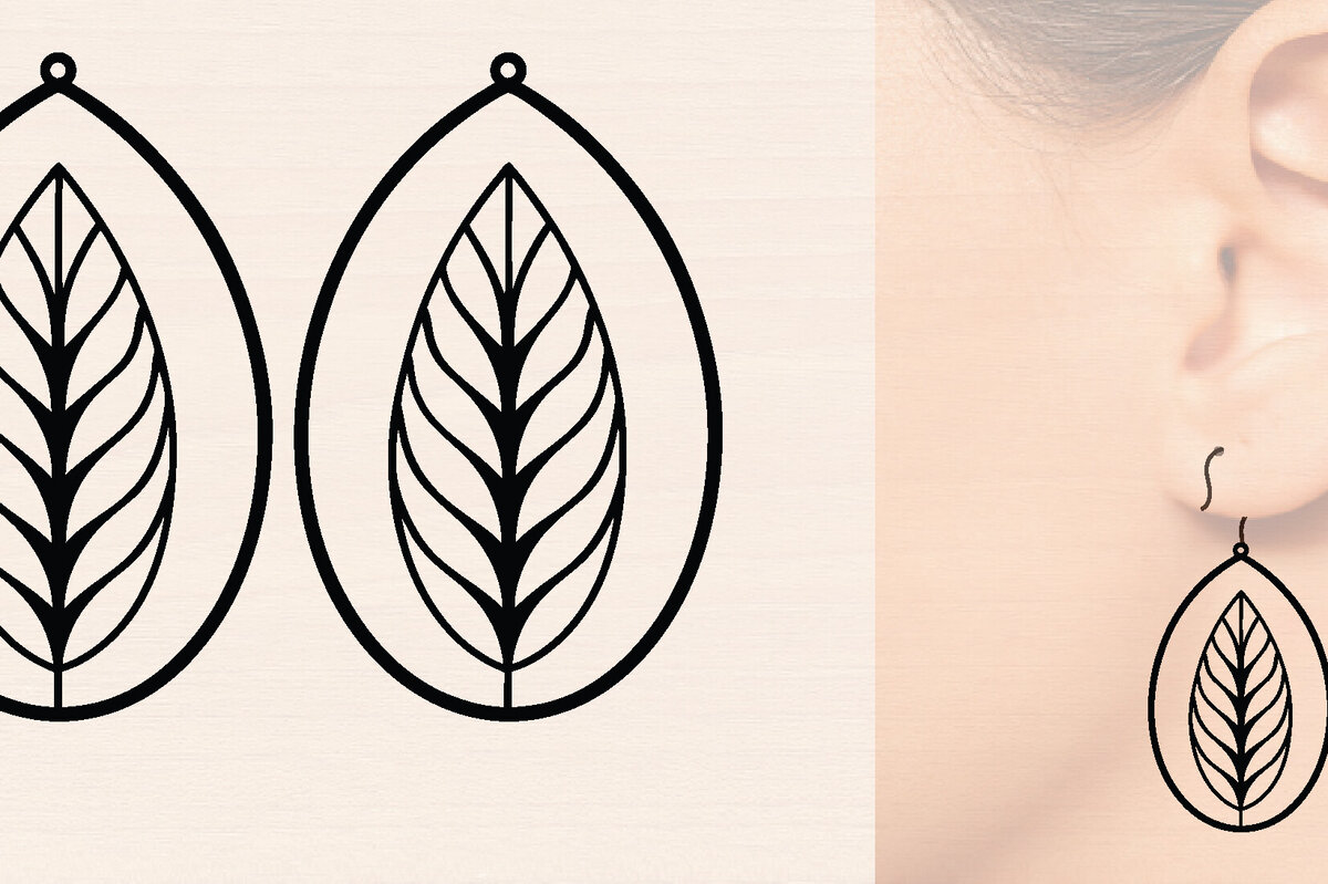 Intra απο ξύλο plywood 3mm-4mm πάχος – Ξύλινα σκουλαρίκια Spring Δίασταση  5x5 cm INTRAFABR-118634684