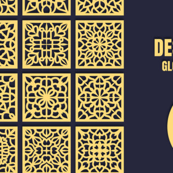 Intra απο ξύλο plywood 3mm-4mm πάχος – Square Coasters Mandala 03 Δίασταση  20x20 cm INTRAFABR-85510197 - Image 1