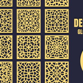 Intra απο ξύλο plywood 3mm-4mm πάχος – Square Coasters Mandala 06 Δίασταση  20x20 cm INTRAFABR-85510226 - Image 1