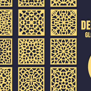 Intra απο ξύλο plywood 3mm-4mm πάχος – Square CoastersMandala 09 Δίασταση  20x20 cm INTRAFABR-85510273 - Image 1