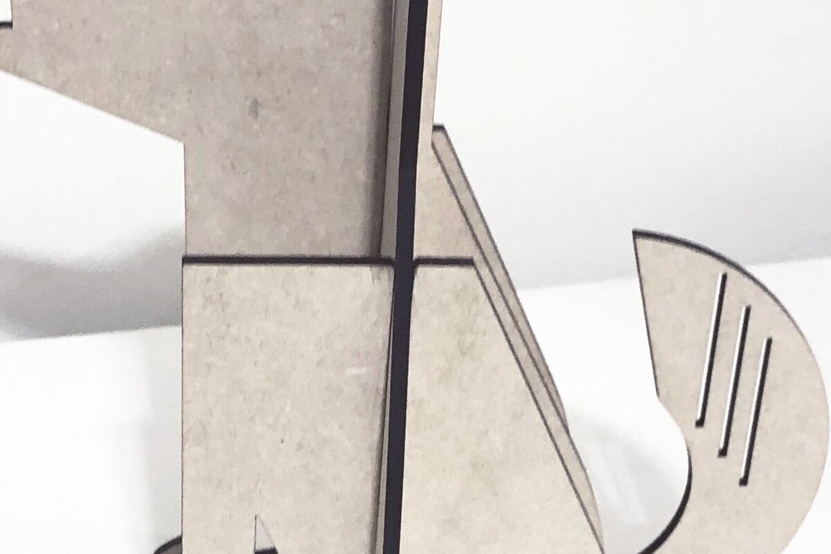 Intra απο ξύλο plywood 3mm-4mm πάχος – Τετράγωνη σκύλου Δίασταση  20x20 cm INTRAFABR-36871972