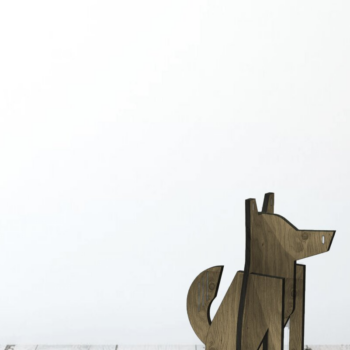 Intra απο ξύλο plywood 3mm-4mm πάχος – Τετράγωνη σκύλου Δίασταση  20x20 cm INTRAFABR-36871972 - Image 2