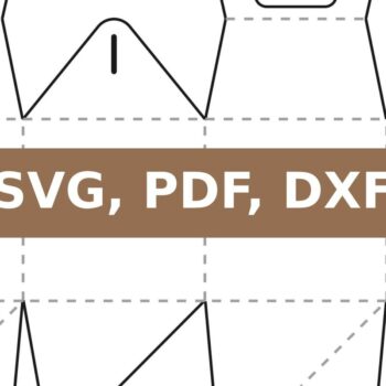 Intra απο ξύλο plywood 3mm-4mm πάχος – Τετράγωνο Gable Box Δίασταση  20x20 cm INTRAFABR-33161291 - Image 2