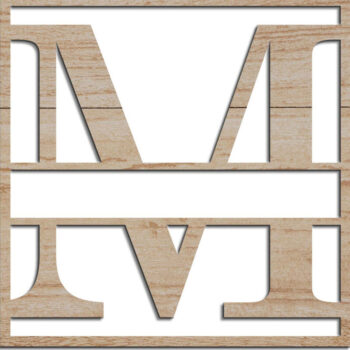 Intra απο ξύλο plywood 3mm-4mm πάχος – Πλήρες αλφάβητο τετράγωνων μονογραμμάτων Δίασταση 20x20 cm INTRAFABR-71368015 - Image 3