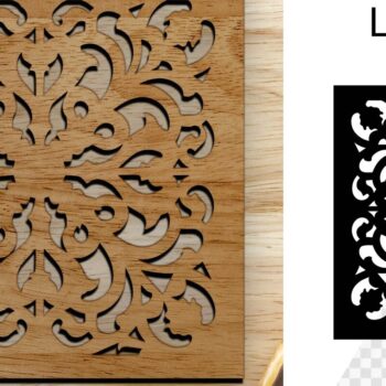 Intra απο ξύλο plywood 3mm-4mm πάχος – SquareCoffee Coaster Cut Laser. Δίασταση 20x20 cm INTRAFABR-113783730 - Image 1