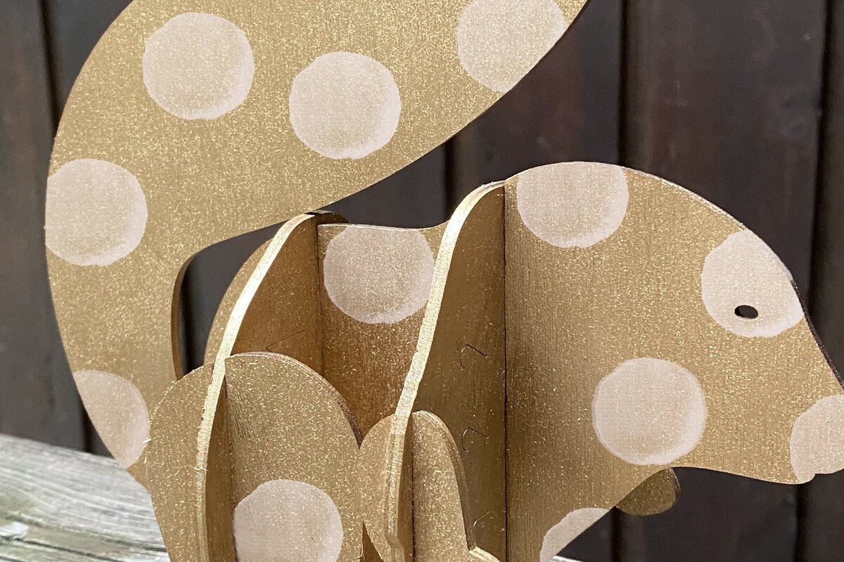 Intra απο ξύλο plywood 3mm-4mm πάχος – Squirrel Cut Laser Δίασταση  20x20 cm INTRAFABR-36872022