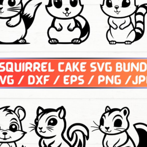 Intra απο ξύλο plywood 3mm-4mm πάχος – Σκίουρος, DXF, EPS, JPG, PNG Δίασταση  20x20 cm INTRAFABR-115721464