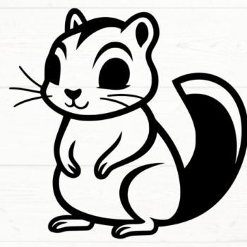 Intra απο ξύλο plywood 3mm-4mm πάχος – Σκίουρος, DXF, EPS, JPG, PNG Δίασταση  20x20 cm INTRAFABR-115721464 - Image 7