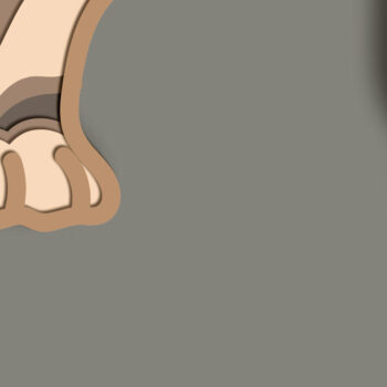 Intra απο ξύλο plywood 3mm-4mm πάχος – St Bernar Dog Multilayer/3D Layered Δίασταση  20x20 cm INTRAFABR-67067731 - Image 6