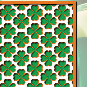 Intra απο ξύλο plywood 3mm-4mm πάχος – Ημέρα του Αγίου Πατρικίου Δίασταση  20x20 cm INTRAFABR-63673911