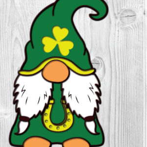 Intra απο ξύλο plywood 3mm-4mm πάχος – Ημέρα του Αγίου Πατρικίου 3d Paper Cut Δίασταση  20x20 cm INTRAFABR-64836129