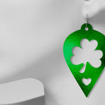 Intra απο ξύλο plywood 3mm-4mm πάχος – Σκουλαρίκι του Αγίου Πατρικίου Δίασταση  5x5 cm INTRAFABR-6921665 - Image 5