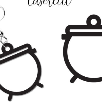 Intra απο ξύλο plywood 3mm-4mm πάχος – Σκουλαρίκια St Patrick's Day Lasercut Δίασταση 5x5 cm INTRAFABR-117725319 - Image 1