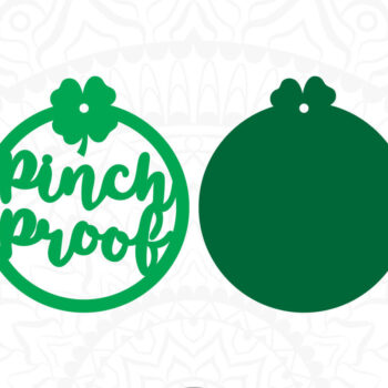 Intra απο ξύλο plywood 3mm-4mm πάχος – Σκουλαρίκι Αγίου Πατρικίου, απόδειξη τσιμπήματος Δίασταση  5x5 cm INTRAFABR-6922089 - Image 3