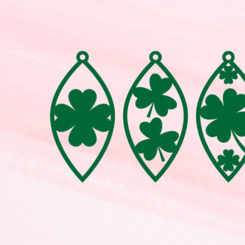 Intra απο ξύλο plywood 3mm-4mm πάχος – Σκουλαρίκια του Αγίου Πατρικίου Δίασταση  5x5 cm INTRAFABR-115671059 - Image 1