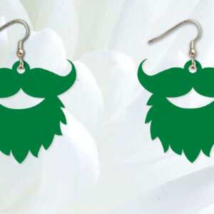 Intra απο ξύλο plywood 3mm-4mm πάχος – Σκουλαρίκια St Patrick's Day Δίασταση  5x5 cm INTRAFABR-90694488