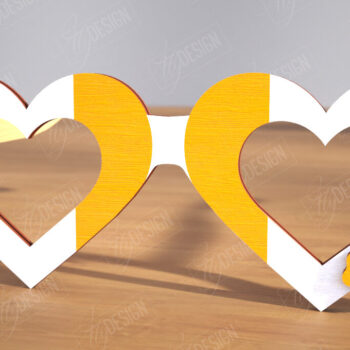 Intra απο ξύλο plywood 3mm-4mm πάχος – Γυαλιά St. Patrick's Day | Αξεσουάρ Δίασταση 20x20 cm INTRAFABR-115440721 - Image 1