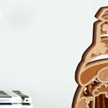 Intra απο ξύλο plywood 3mm-4mm πάχος – Πρότυπα σετ στοιχειωδών για την ημέρα του Αγίου Πατρικίου Δίασταση  20x20 cm INTRAFABR-102228436 - Image 2