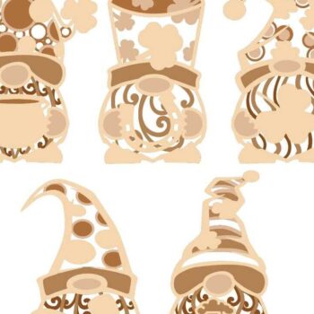 Intra απο ξύλο plywood 3mm-4mm πάχος – Πρότυπα σετ στοιχειωδών για την ημέρα του Αγίου Πατρικίου Δίασταση  20x20 cm INTRAFABR-102228436 - Image 5