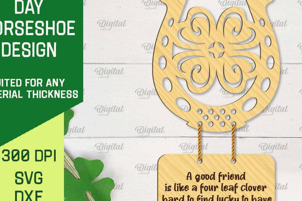 Intra απο ξύλο plywood 3mm-4mm πάχος – Πέταλο κοπής με λέιζερ του Αγίου Πατρικίου Δίασταση  20x20 cm INTRAFABR-89283483