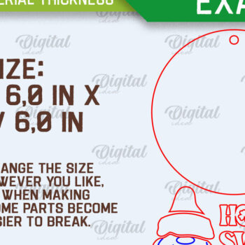 Intra απο ξύλο plywood 3mm-4mm πάχος – Πακέτο με ταμπέλες του Αγίου Πατρικίου Δίασταση  20x20 cm INTRAFABR-88229242 - Image 2