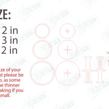 Intra απο ξύλο plywood 3mm-4mm πάχος – Στρογγυλός δίσκος με κλιμάκια του Αγίου Πατρικίου |CNC Δίασταση  20x20 cm INTRAFABR-117196305 - Image 2