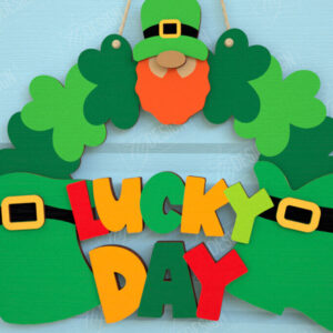 Intra απο ξύλο plywood 3mm-4mm πάχος – Σημάδια του Αγίου Πατρικίου | Διακόσμηση τοίχου Δίασταση  40x30 cm INTRAFABR-115677841