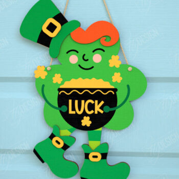 Intra απο ξύλο plywood 3mm-4mm πάχος – Σημάδια του Αγίου Πατρικίου | Διακόσμηση τοίχου Δίασταση  40x30 cm INTRAFABR-115677885 - Image 1