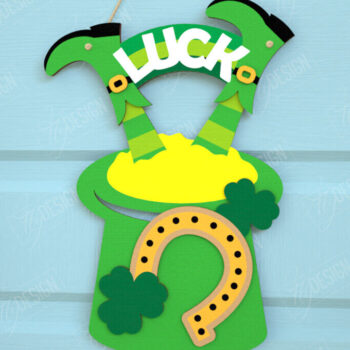 Intra απο ξύλο plywood 3mm-4mm πάχος – Σημάδια του Αγίου Πατρικίου | Διακόσμηση τοίχου Δίασταση  40x30 cm INTRAFABR-115677961 - Image 1