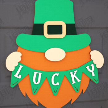 Intra απο ξύλο plywood 3mm-4mm πάχος – Σημάδια του Αγίου Πατρικίου | Διακόσμηση τοίχου Δίασταση  40x30 cm INTRAFABR-115373376 - Image 1