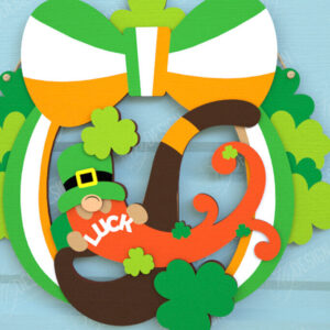 Intra απο ξύλο plywood 3mm-4mm πάχος – Σημάδια του Αγίου Πατρικίου | Διακόσμηση τοίχου Δίασταση 40x30 cm INTRAFABR-115678055