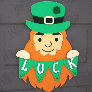 Intra απο ξύλο plywood 3mm-4mm πάχος – Σημάδια του Αγίου Πατρικίου | Διακόσμηση τοίχου Δίασταση  40x30 cm INTRAFABR-115373371 - Image 1