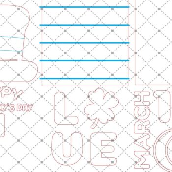 Intra απο ξύλο plywood 3mm-4mm πάχος – Κοπή με λέιζερ σε επίπεδο Δίσκου του Αγίου Πατρικίου Δίασταση 20x20 cm INTRAFABR-9442065 - Image 3