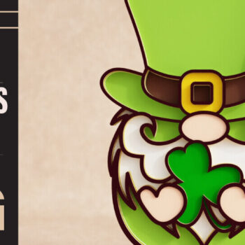 Intra απο ξύλο plywood 3mm-4mm πάχος – St Patricks Gnome BUNDLE Αποκοπή αρχείου Δίασταση  20x20 cm INTRAFABR-90898468 - Image 2