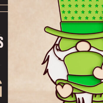 Intra απο ξύλο plywood 3mm-4mm πάχος – St Patricks Gnome BUNDLE Αποκοπή αρχείου Δίασταση  20x20 cm INTRAFABR-90898468 - Image 6