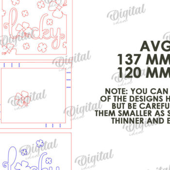 Intra απο ξύλο plywood 3mm-4mm πάχος – Πακέτο LaserCut Mini Signs St. Patrick Δίασταση  40x30 cm INTRAFABR-113928441 - Image 8
