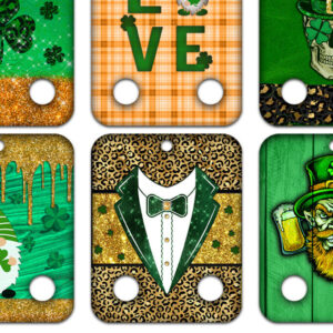 Intra απο ξύλο plywood 3mm-4mm πάχος – Πακέτο κάρτας χρημάτων St Patricks Design Δίασταση 40x30 cm INTRAFABR-52787501