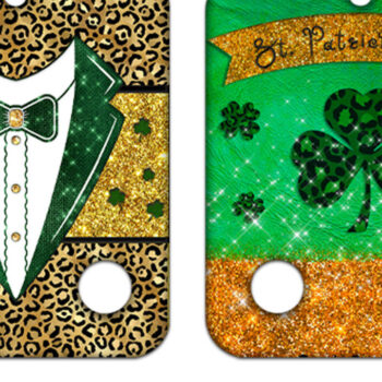 Intra απο ξύλο plywood 3mm-4mm πάχος – Πακέτο κάρτας χρημάτων St Patricks Design Δίασταση 40x30 cm INTRAFABR-52787501 - Image 4