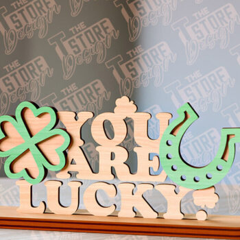 Intra απο ξύλο plywood 3mm-4mm πάχος – St. Patrick's Stand | Διακοσμητικό σταντ Δίασταση 40x30 cm INTRAFABR-91348437 - Image 1