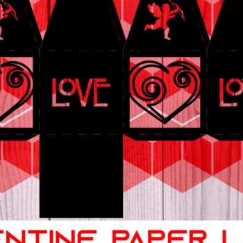 Intra απο ξύλο plywood 3mm-4mm πάχος – Χάρτινο Φανάρι Αγίου Βαλεντίνου Σειρά 0071 Δίασταση  20x20 cm INTRAFABR-7617940 - Image 1