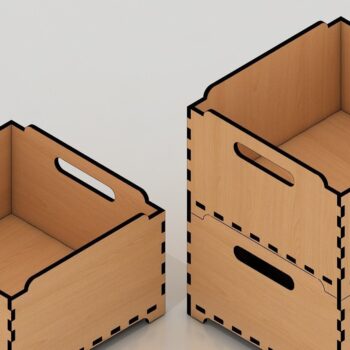 Intra απο ξύλο plywood 3mm-4mm πάχος – Πρότυπα κοπής με λέιζερ με δυνατότητα στοίβαξης Δίασταση  20x20 cm INTRAFABR-40245518 - Image 1