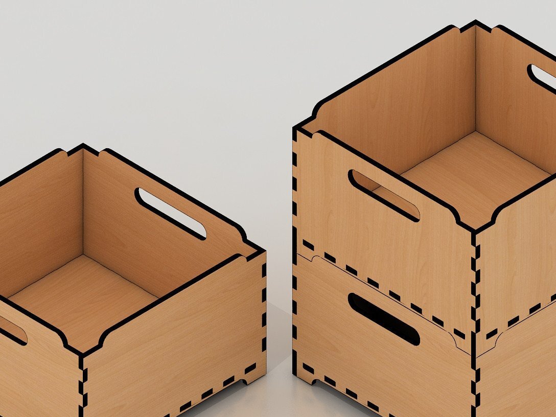 Intra απο ξύλο plywood 3mm-4mm πάχος – Πρότυπα κοπής με λέιζερ με δυνατότητα στοίβαξης Δίασταση  20x20 cm INTRAFABR-40245518