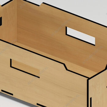 Intra απο ξύλο plywood 3mm-4mm πάχος – Δίσκοι χαρτιού που στοιβάζονται / Σετ κουτιών στοίβαξης Δίασταση  20x20 cm INTRAFABR-68568652 - Image 7