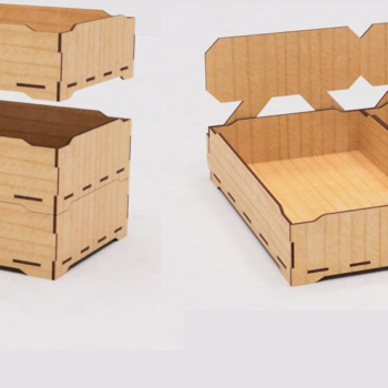 Intra απο ξύλο plywood 3mm-4mm πάχος – Αρχεία κοπής με λέιζερ με δυνατότητα στοίβαξης δίσκου πωλήσεων Δίασταση  20x20 cm INTRAFABR-122738679 - Image 3