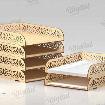 Intra απο ξύλο plywood 3mm-4mm πάχος – Στοίβαγμα δίσκων χαρτιού Δίασταση  20x20 cm INTRAFABR-122198142 - Image 1