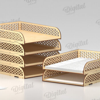 Intra απο ξύλο plywood 3mm-4mm πάχος – Στοίβαγμα δίσκων χαρτιού Δίασταση  20x20 cm INTRAFABR-122198272 - Image 1